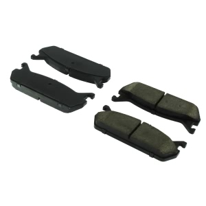 Centric Posi Quiet™ Ceramic Rear Disc Brake Pads for 1993 Mercury Tracer - 105.04580
