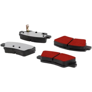 Centric Posi Quiet Pro™ Ceramic Rear Disc Brake Pads for 2012 Kia Rio - 500.15440