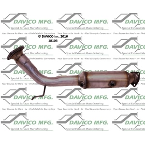 Davico Direct Fit Catalytic Converter for 2002 Acura RSX - 18103