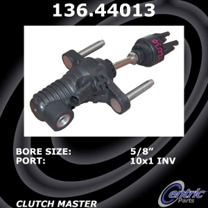 Centric Premium Clutch Master Cylinder for 2015 Toyota Corolla - 136.44013