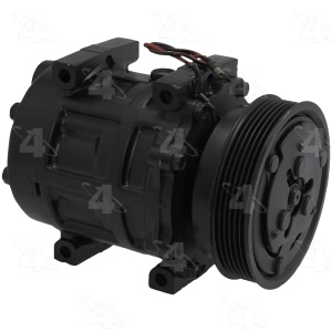 Four Seasons Remanufactured A C Compressor With Clutch for 1991 Ford Escort - 57579