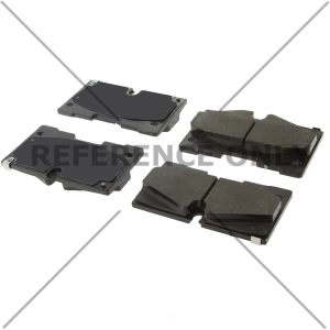 Centric Posi Quiet™ Premium™ Ceramic Brake Pads for GMC Sierra 1500 Limited - 105.60670