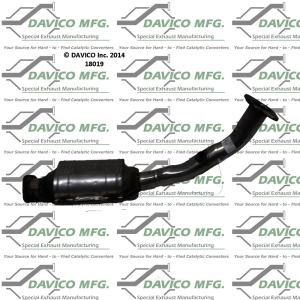 Davico Direct Fit Catalytic Converter and Pipe Assembly for 1997 Mazda MPV - 18019