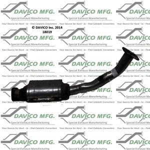 Davico Direct Fit Catalytic Converter and Pipe Assembly for 1998 Mazda MPV - 18019