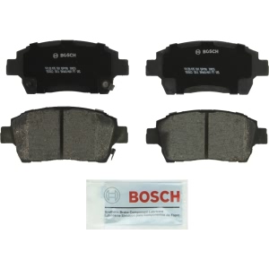 Bosch QuietCast™ Premium Organic Front Disc Brake Pads for 2012 Scion iQ - BP990
