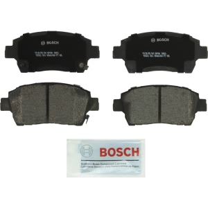 Bosch QuietCast™ Premium Organic Front Disc Brake Pads for 2004 Toyota Prius - BP990