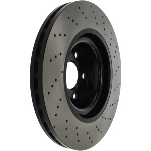 Centric SportStop Drilled 1-Piece Front Brake Rotor for 2012 Mercedes-Benz CL550 - 128.35095