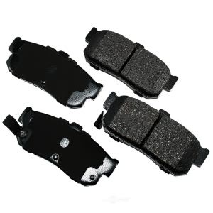 Akebono Pro-ACT™ Ultra-Premium Ceramic Rear Disc Brake Pads for Infiniti I30 - ACT540