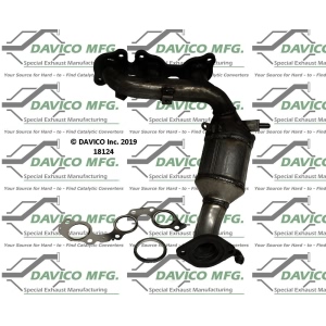 Davico Exhaust Manifold with Integrated Catalytic Converter for 2005 Toyota Sienna - 18124