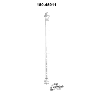 Centric Clutch Hose for Mazda RX-7 - 151.45011