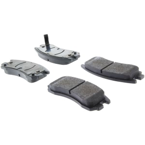 Centric Posi Quiet™ Semi-Metallic Brake Pads for 2001 Pontiac Grand Am - 104.06980