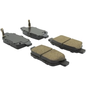 Centric Posi Quiet™ Ceramic Rear Disc Brake Pads for 2014 Honda Ridgeline - 105.11030