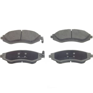 Wagner Thermoquiet Ceramic Front Disc Brake Pads for 2016 Chevrolet Spark EV - PD1035