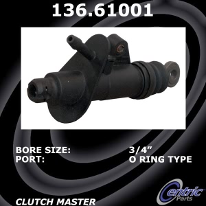 Centric Premium Clutch Master Cylinder for 1999 Mercury Mystique - 136.61001