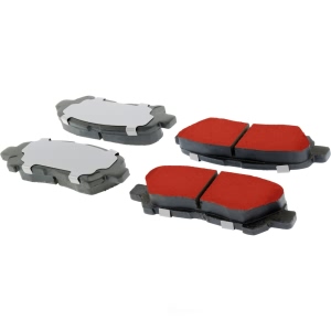 Centric Posi Quiet Pro™ Ceramic Rear Disc Brake Pads for 2013 Toyota Highlander - 500.13250