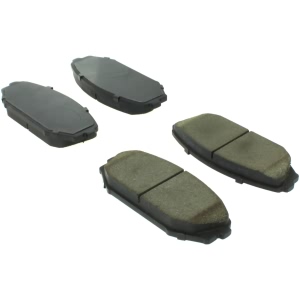 Centric Posi Quiet™ Extended Wear Semi-Metallic Front Disc Brake Pads for 2003 Honda Odyssey - 106.07930