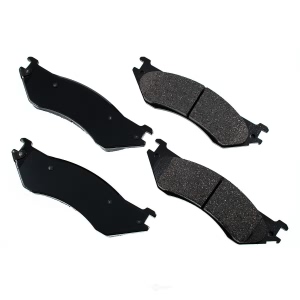 Akebono Pro-ACT™ Ultra-Premium Ceramic Rear Disc Brake Pads for 2005 Dodge Ram 2500 - ACT1077