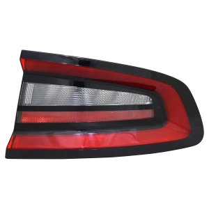 TYC Passenger Side Outer Replacement Tail Light for 2017 Dodge Charger - 11-6797-00-9