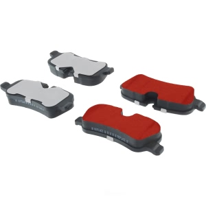 Centric Posi Quiet Pro™ Semi-Metallic Rear Disc Brake Pads for Land Rover LR4 - 500.10990