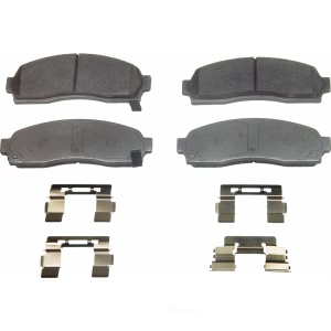 Wagner Thermoquiet Semi Metallic Front Disc Brake Pads for 2006 Chevrolet Equinox - MX913