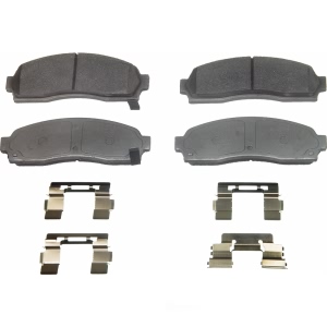 Wagner Thermoquiet Semi Metallic Front Disc Brake Pads for Pontiac Torrent - MX913