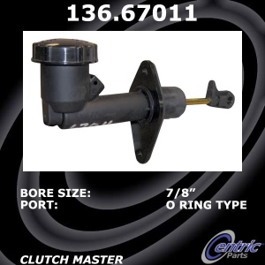 Centric Premium Clutch Master Cylinder for 1992 Jeep Wrangler - 136.67011