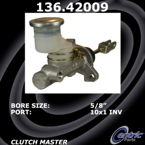 Centric Premium Clutch Master Cylinder for 1994 Nissan Altima - 136.42009