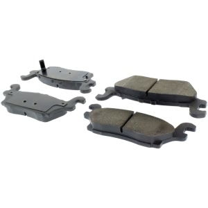 Centric Posi Quiet™ Ceramic Rear Disc Brake Pads for 2009 Hummer H3 - 105.11200