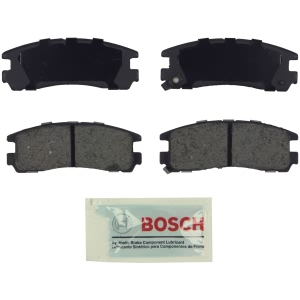 Bosch Blue™ Semi-Metallic Rear Disc Brake Pads for 2002 Mitsubishi Eclipse - BE383