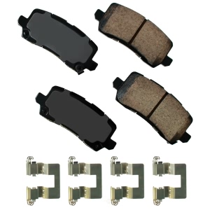 Akebono Performance™ Ultra-Premium Ceramic Brake Pads for 2016 Acura RLX - ASP1698