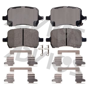 Advics Ultra-Premium™ Ceramic Brake Pads for Saturn Aura - AD1160