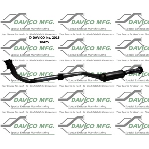 Davico Direct Fit Catalytic Converter and Pipe Assembly for Mercedes-Benz C230 - 18425