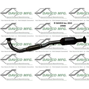 Davico Direct Fit Catalytic Converter and Pipe Assembly for 1999 Saturn SC2 - 14466