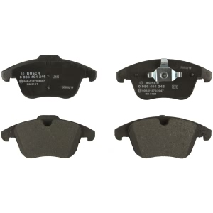 Bosch EuroLine™ Semi-Metallic Front Disc Brake Pads for 2012 Land Rover Range Rover Evoque - 0986494246