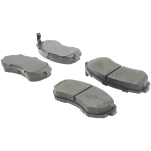 Centric Posi Quiet™ Semi-Metallic Front Disc Brake Pads for 1991 Nissan 240SX - 104.04220