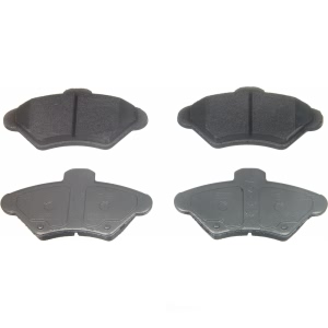 Wagner ThermoQuiet Semi-Metallic Disc Brake Pad Set for 1996 Ford Mustang - MX600