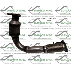 Davico Direct Fit Catalytic Converter and Pipe Assembly for 2012 GMC Terrain - 19501