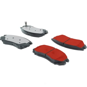 Centric Posi Quiet Pro™ Ceramic Front Disc Brake Pads for Hyundai Tiburon - 500.11040