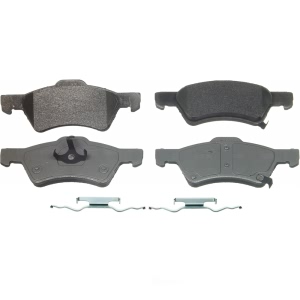 Wagner Thermoquiet Semi Metallic Front Disc Brake Pads for 2002 Chrysler Town & Country - MX857