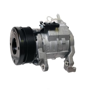Denso A/C Compressor with Clutch for Chrysler - 471-0822