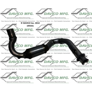 Davico Direct Fit Catalytic Converter for 2010 Jeep Grand Cherokee - 194331