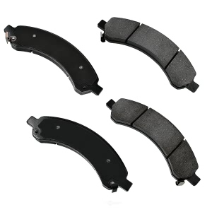 Akebono Pro-ACT™ Ultra-Premium Ceramic Rear Disc Brake Pads for 2007 GMC Savana 3500 - ACT989