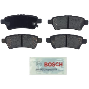 Bosch Blue™ Semi-Metallic Rear Disc Brake Pads for 2006 Nissan Pathfinder - BE1101
