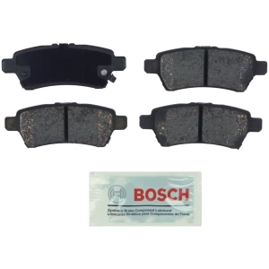 Bosch Blue™ Semi-Metallic Rear Disc Brake Pads for 2007 Nissan Pathfinder - BE1101
