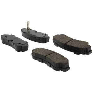 Centric Posi Quiet™ Ceramic Rear Disc Brake Pads for 1993 Nissan Sentra - 105.05110