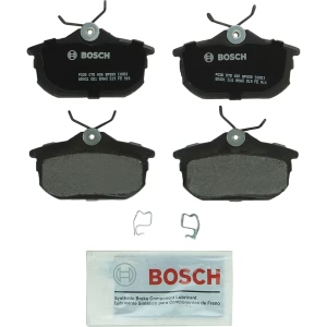 Bosch QuietCast™ Premium Organic Rear Disc Brake Pads for Volvo V40 - BP838