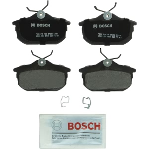 Bosch QuietCast™ Premium Organic Rear Disc Brake Pads for Mitsubishi - BP838