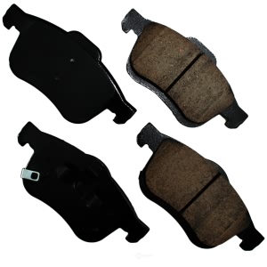 Akebono EURO™ Ultra-Premium Ceramic Front Disc Brake Pads for 2017 Fiat 500L - EUR1721A