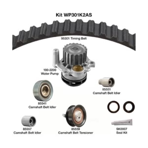 Dayco Timing Belt Kit with Water Pump for 1999 Volkswagen Golf - WP301K2AS