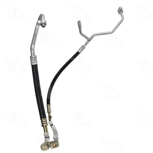 Four Seasons A C Discharge And Suction Line Hose Assembly for 2004 Ford F-350 Super Duty - 56842